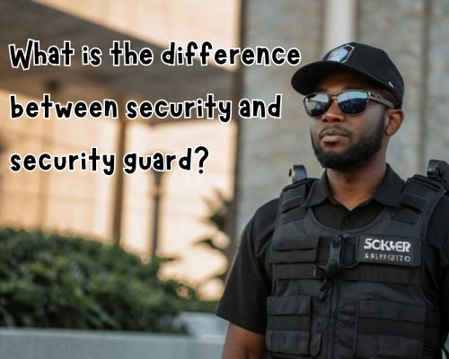 Silent watch by security.
