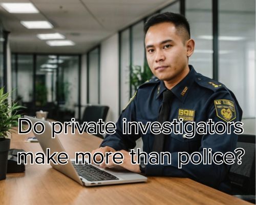 a police investigator