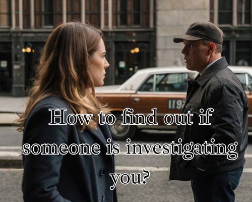 someone fins out she is followed by a private investigator